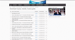 Desktop Screenshot of muzicadownload.org