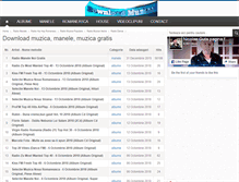 Tablet Screenshot of muzicadownload.org